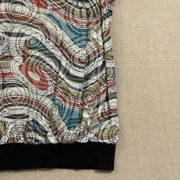 Daytrip Top Women's Medium Multicolor Pullover Short Sleeves - Picture 4 of 13